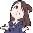akkoShrug Discord emoji