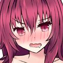 scathach_blush cat emoji