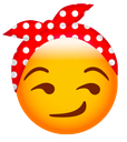 femalesmirk Discord emoji