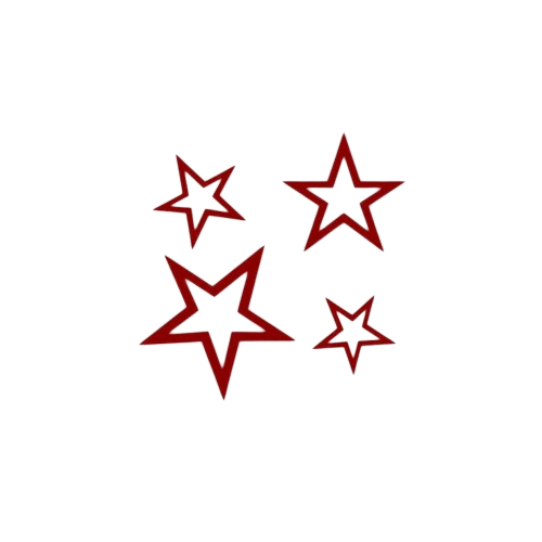 red-glam-stars Discord emoji