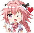astolfoLove cute emoji