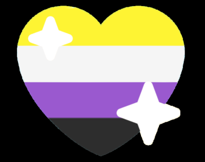 nonbinary_sparkle_heart cute emoji