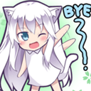 NekoByeBye cat emoji