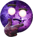 Spacethink reaction emoji