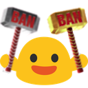 BlobBanhammerCouncil blob emoji