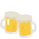 Cheers animated emoji