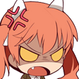 francie_angry reaction emoji