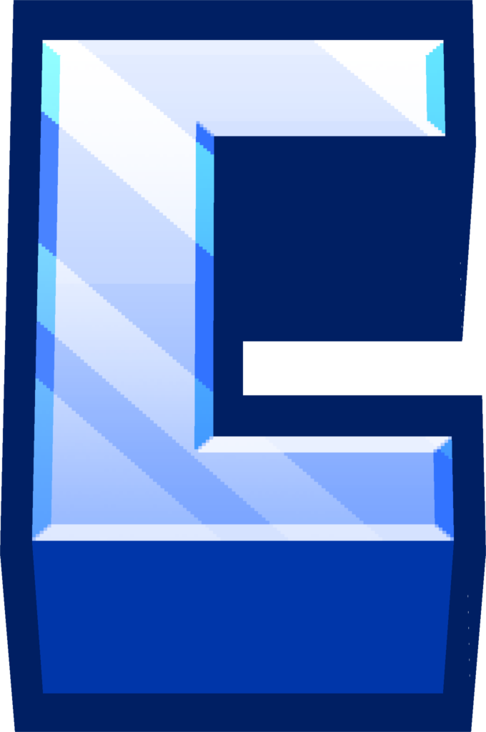 minecraft-blue-c gaming emoji