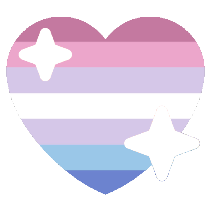 bigender_sparkle_heart cute emoji