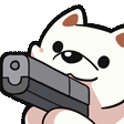 shootdoggun dog emoji