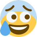 NervousSmile Discord emoji
