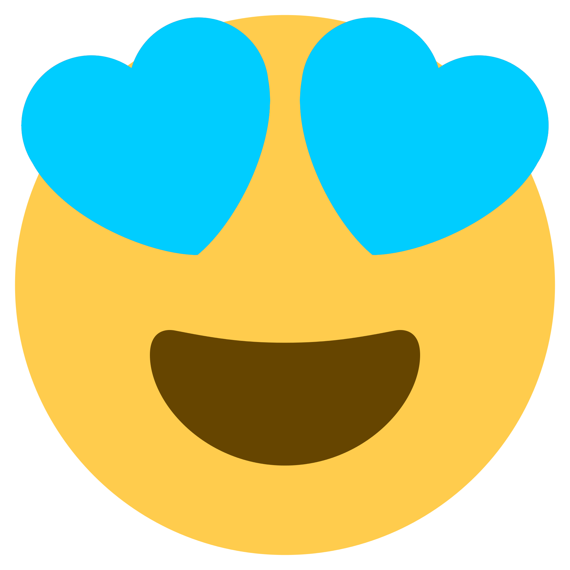BlueHearts cute emoji