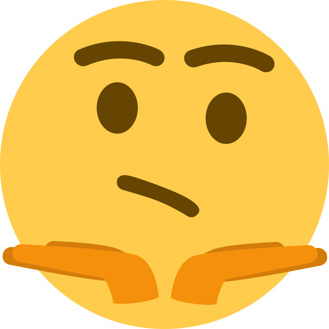 shrugging Discord emoji