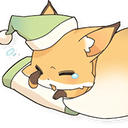 FoxyySleeping Discord emoji