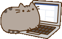 PusheenCompute animated emoji